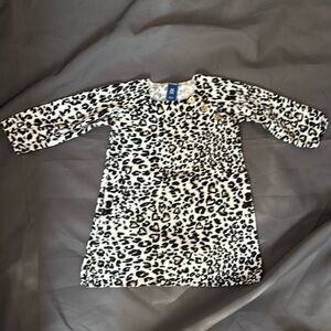 Old Navy 3-6 month leopard print infant sweater dress
